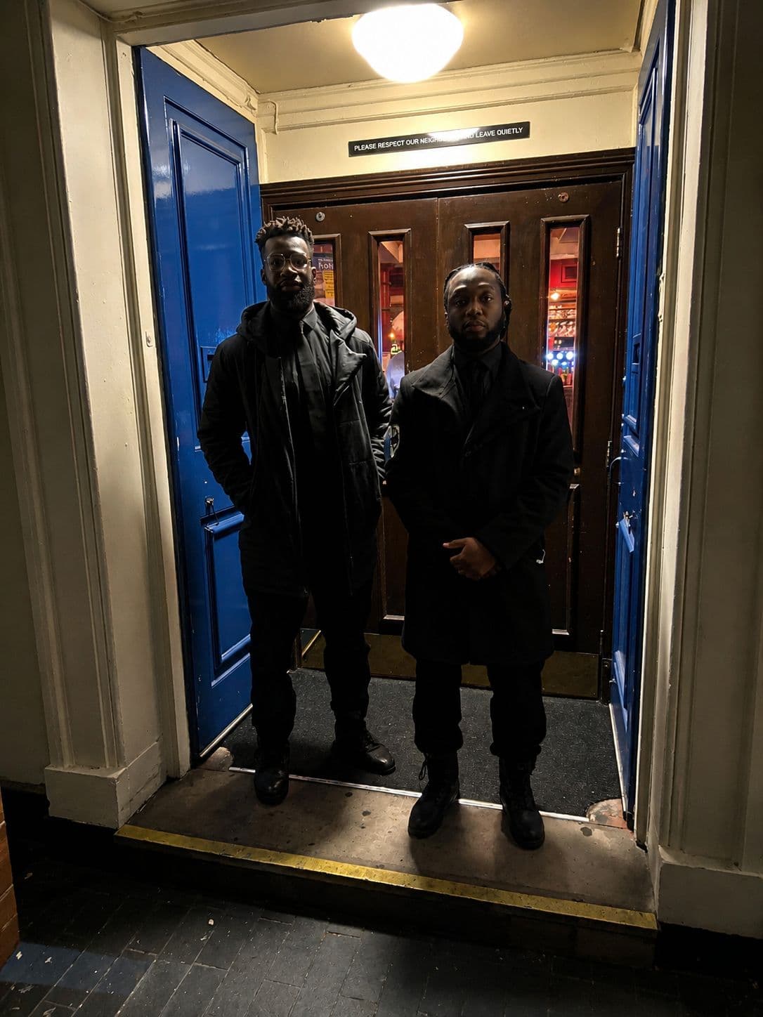 WARCORE SECURITY co-founders on location